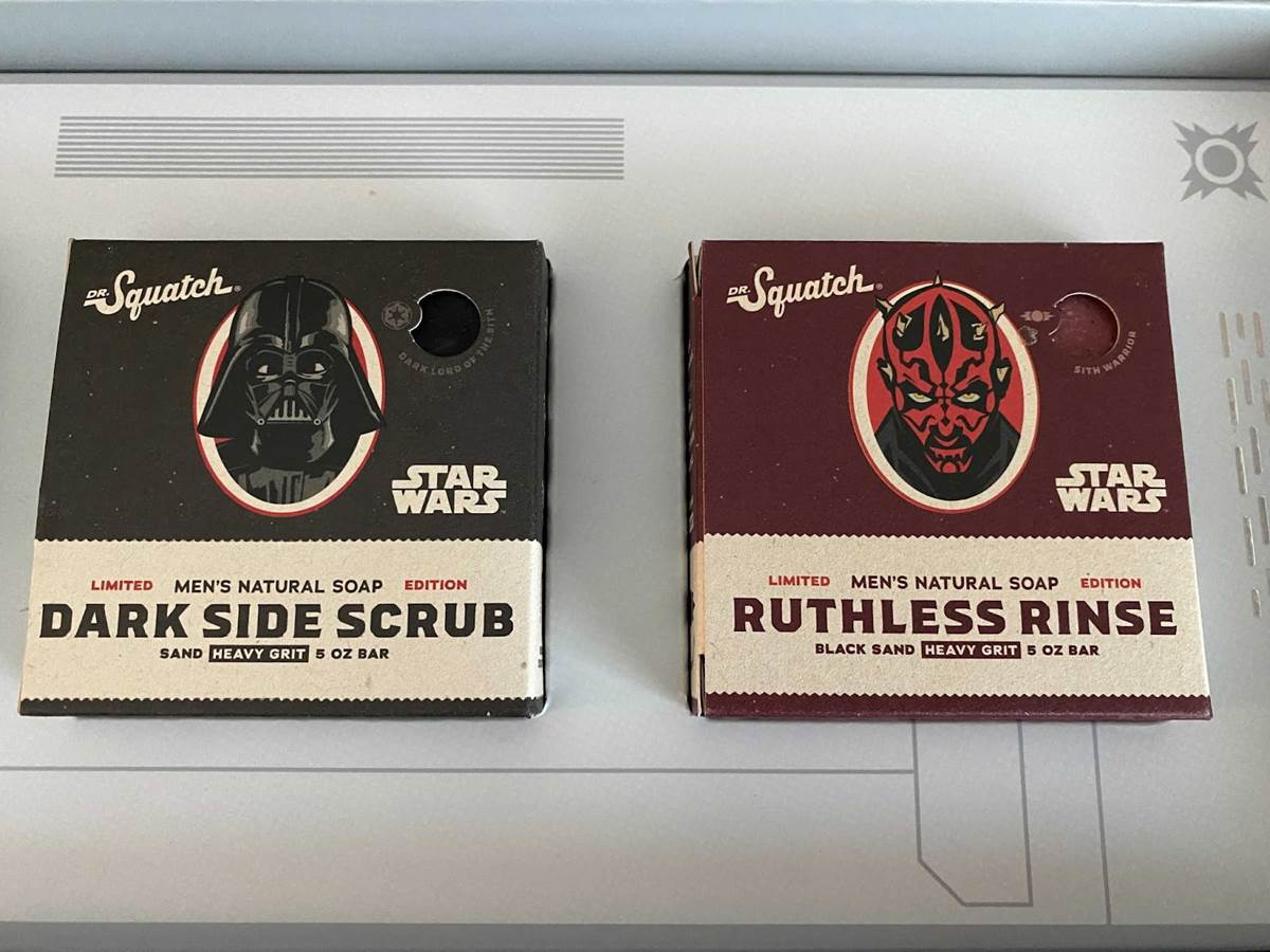 The Dr. Squatch Soap Star Wars Collection Review WOW! 