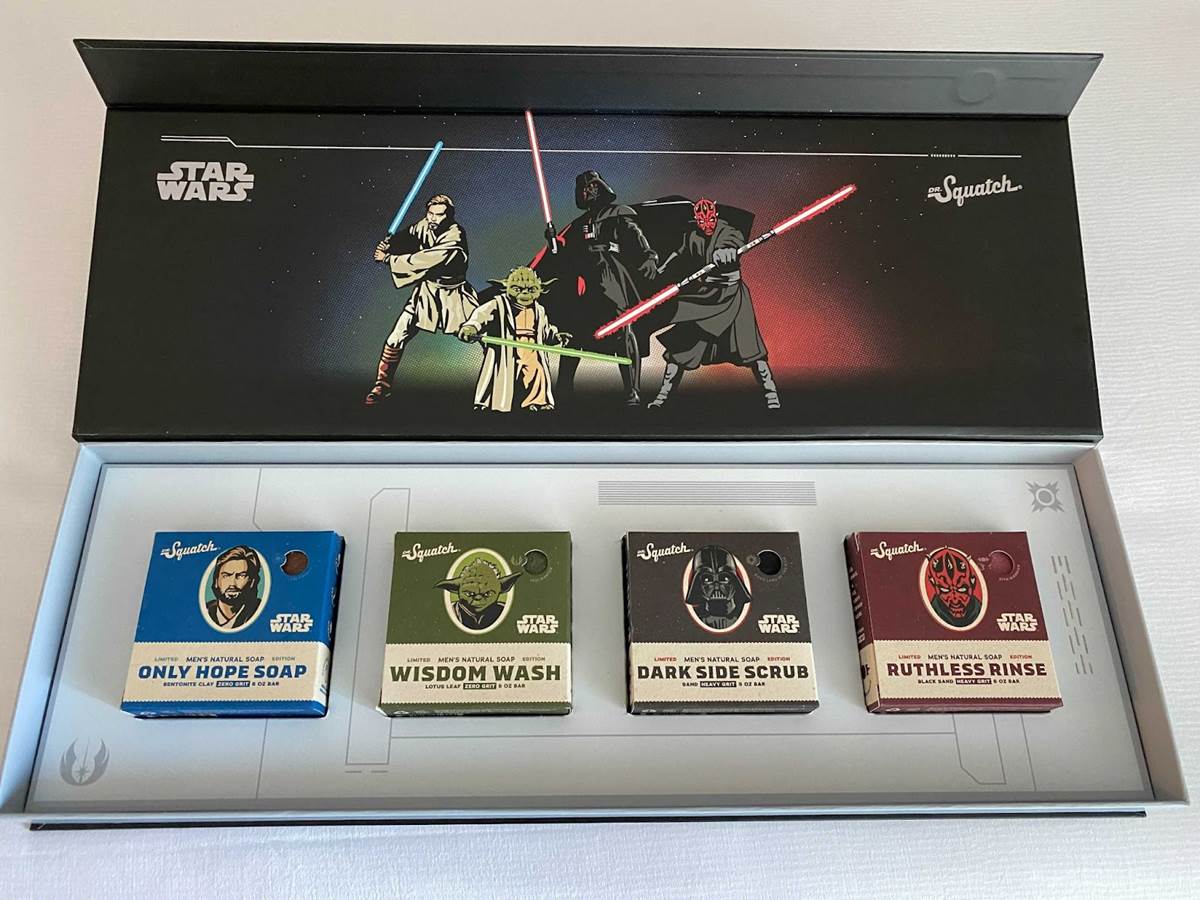 Dr. Squatch To Launch A 2nd Star Wars Soap Collection