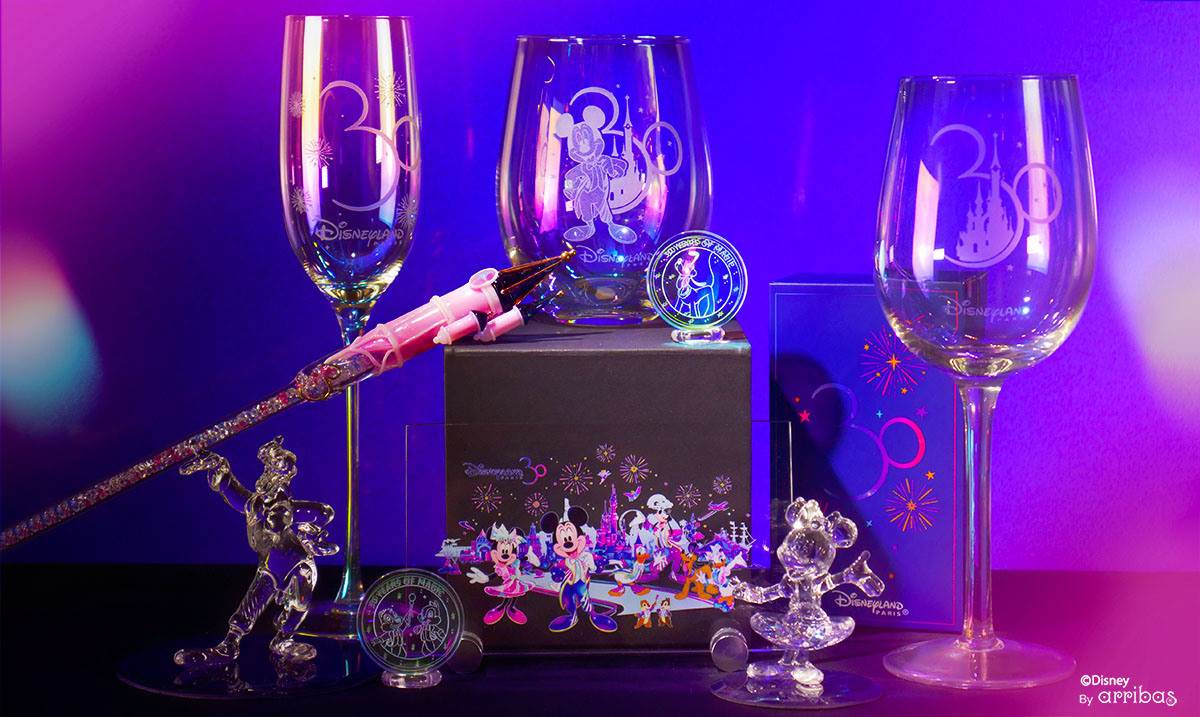Walt Disney World Castle Glass Flute by Arribas - Personalizable