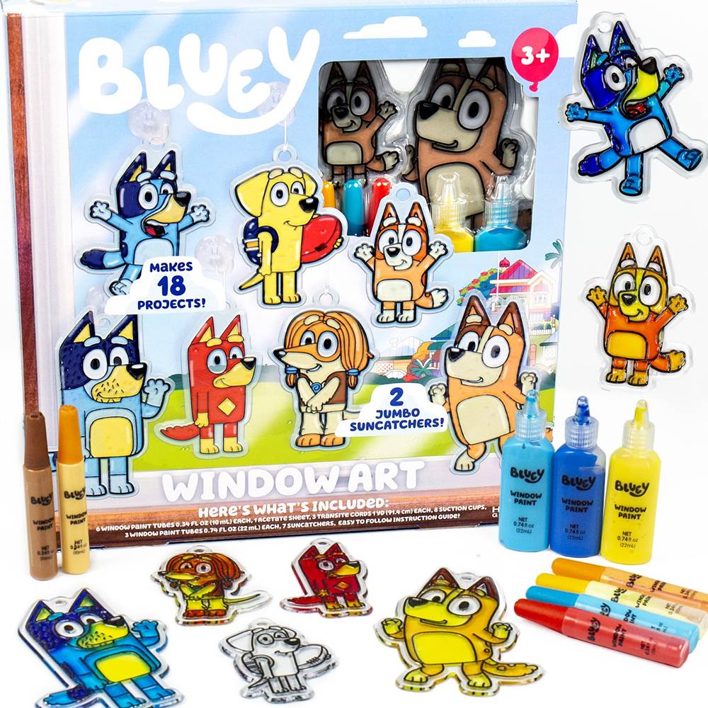 New Bluey Themed Arts Crafts Sets Get There From Horizon Team 