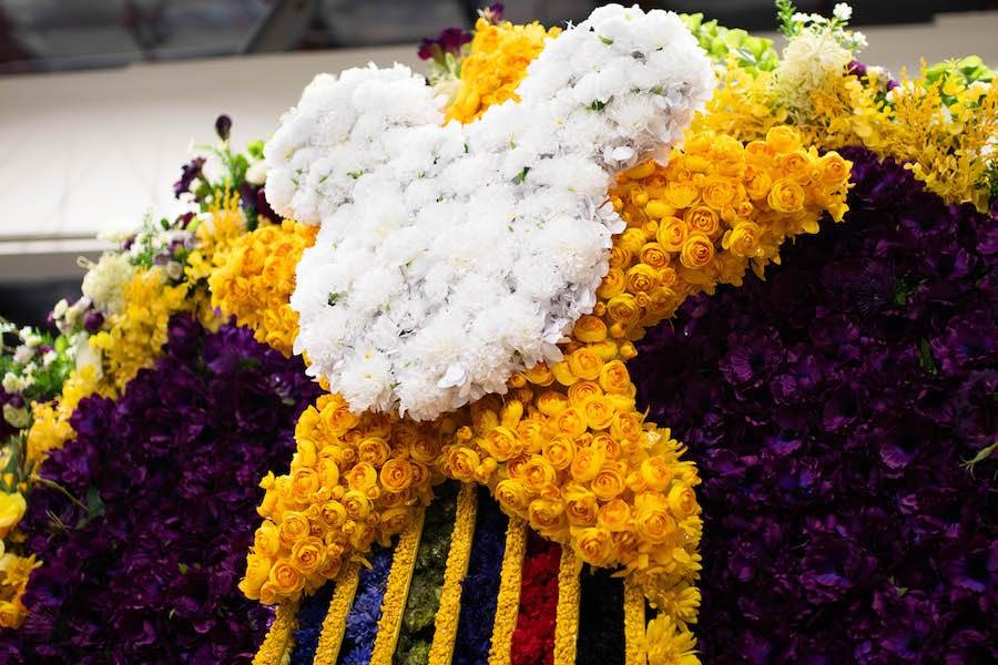 Pride Month Floral Mickey Head Decoration Installed in Downtown Disney  District - Disneyland News Today