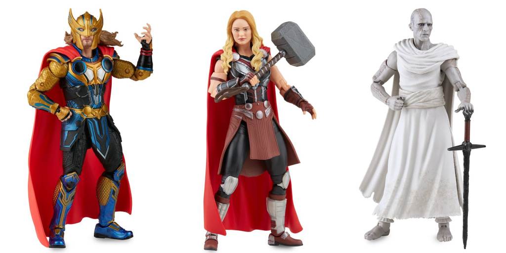 Marvel Legends Series Thor: Love and Thunder Thor Action Figure 6-inch  Collectible Toy, 3 Accessories