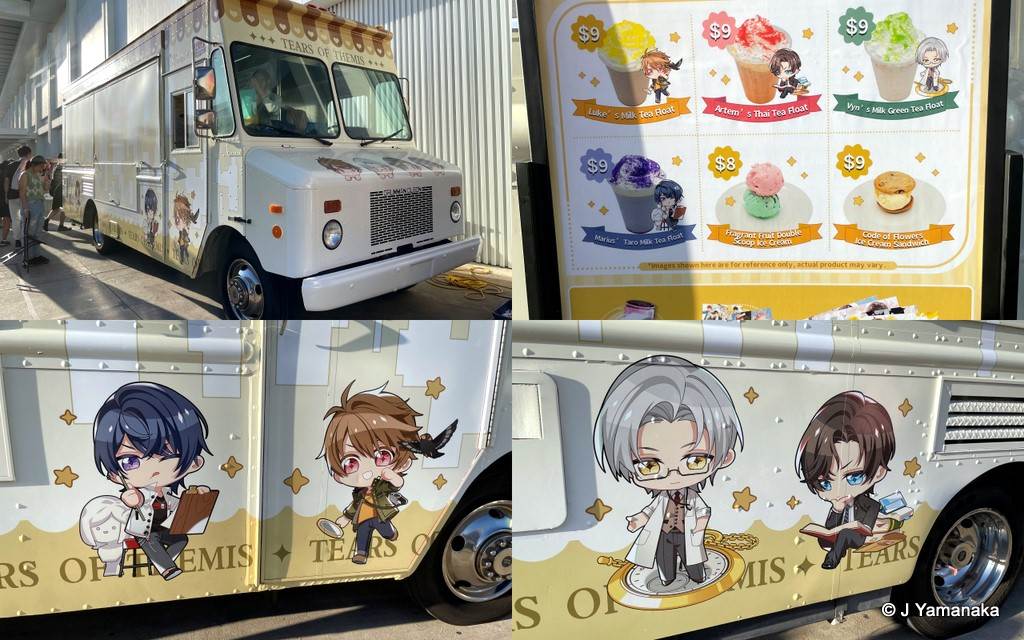 Daoxin on X A better picture of Persona 5 theme food items sold at  Okamoto kitchen food truck for Anime Expo Thank you Atlus USA  httpstcoSX1KMsbrrs  X