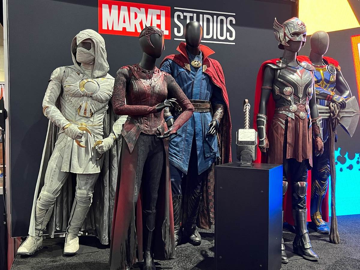 Photos Marvel Costumes, Art and Merchandise are on Display at San