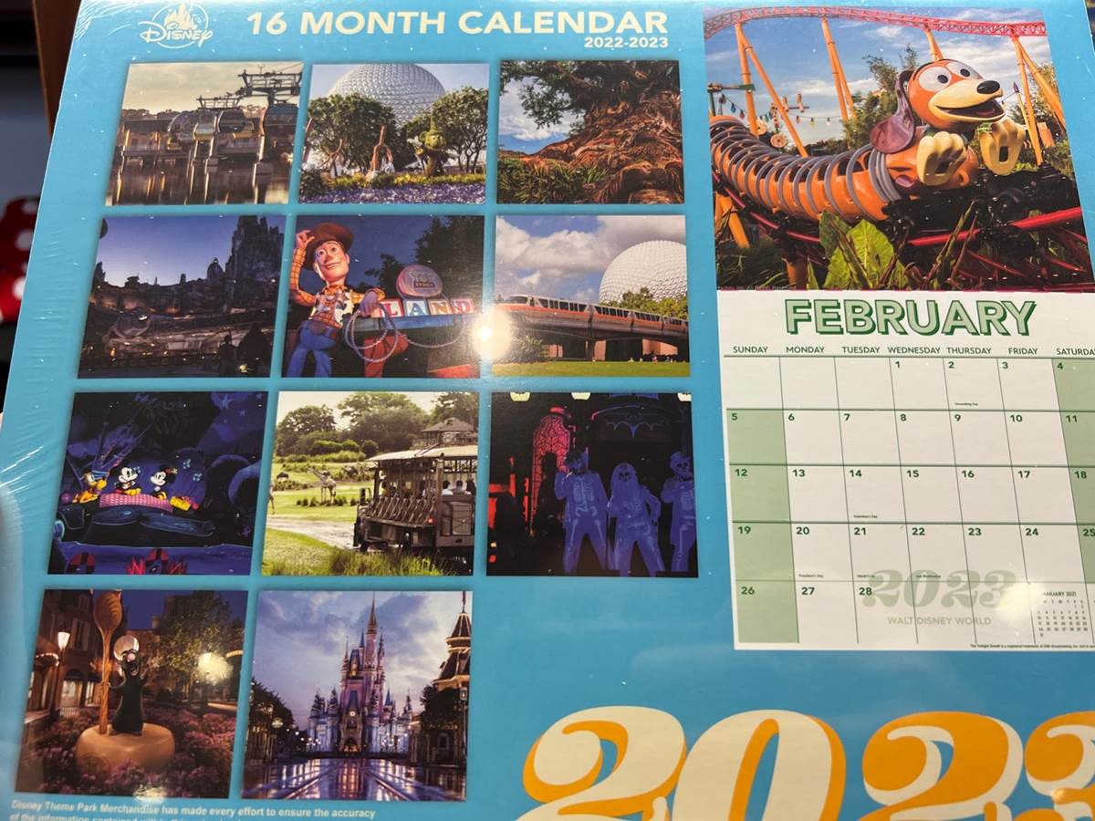 Disney World Wall Calendar 2024 Lanae Miranda
