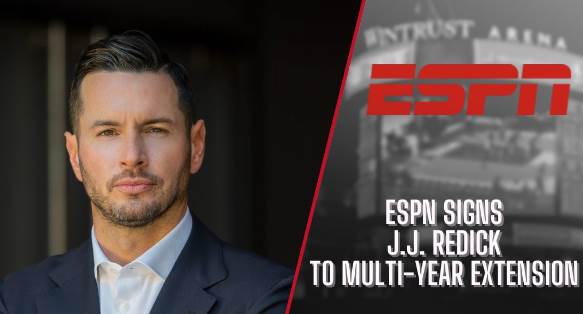 Former Nba Star Jj Redick Signs Multi Year Extension With Espn 