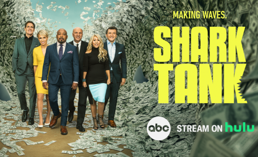 Female investors swim together in ABC's 'Shark Tank