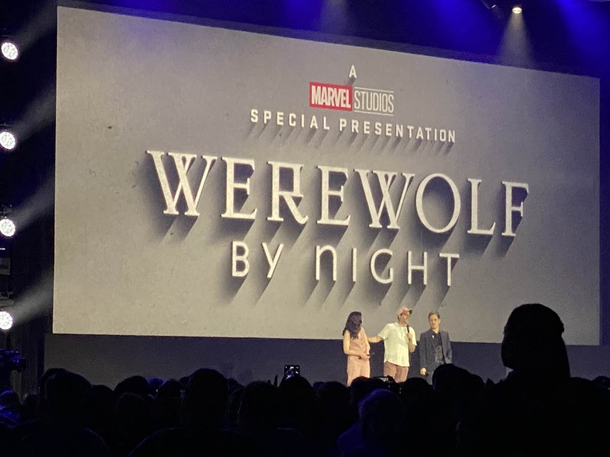 Marvel Studios' Special Presentation WereWolf By Night no longer