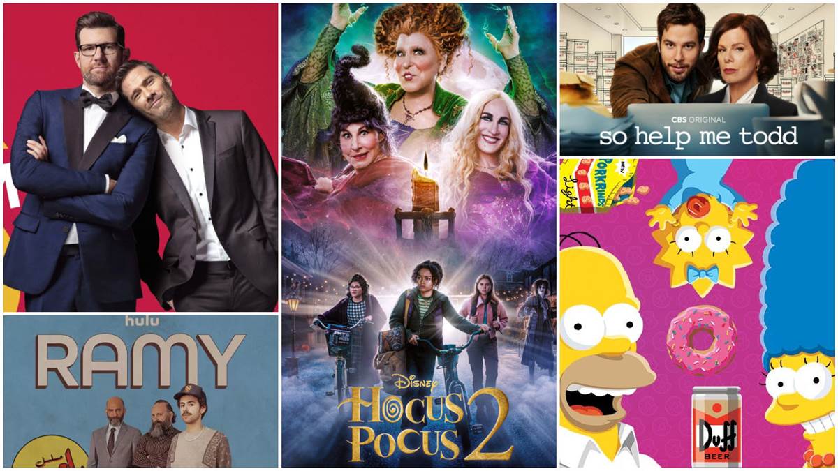 Whats New This Week - TV + Streaming + Theaters - September 25th - October 1st Foto