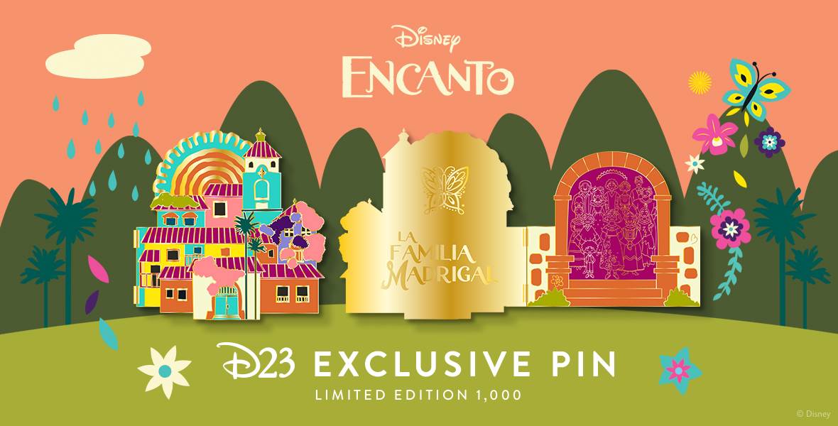 D23 Gold Member Exclusive "Encanto" Pin Being Released for Hispanic Heritage Month