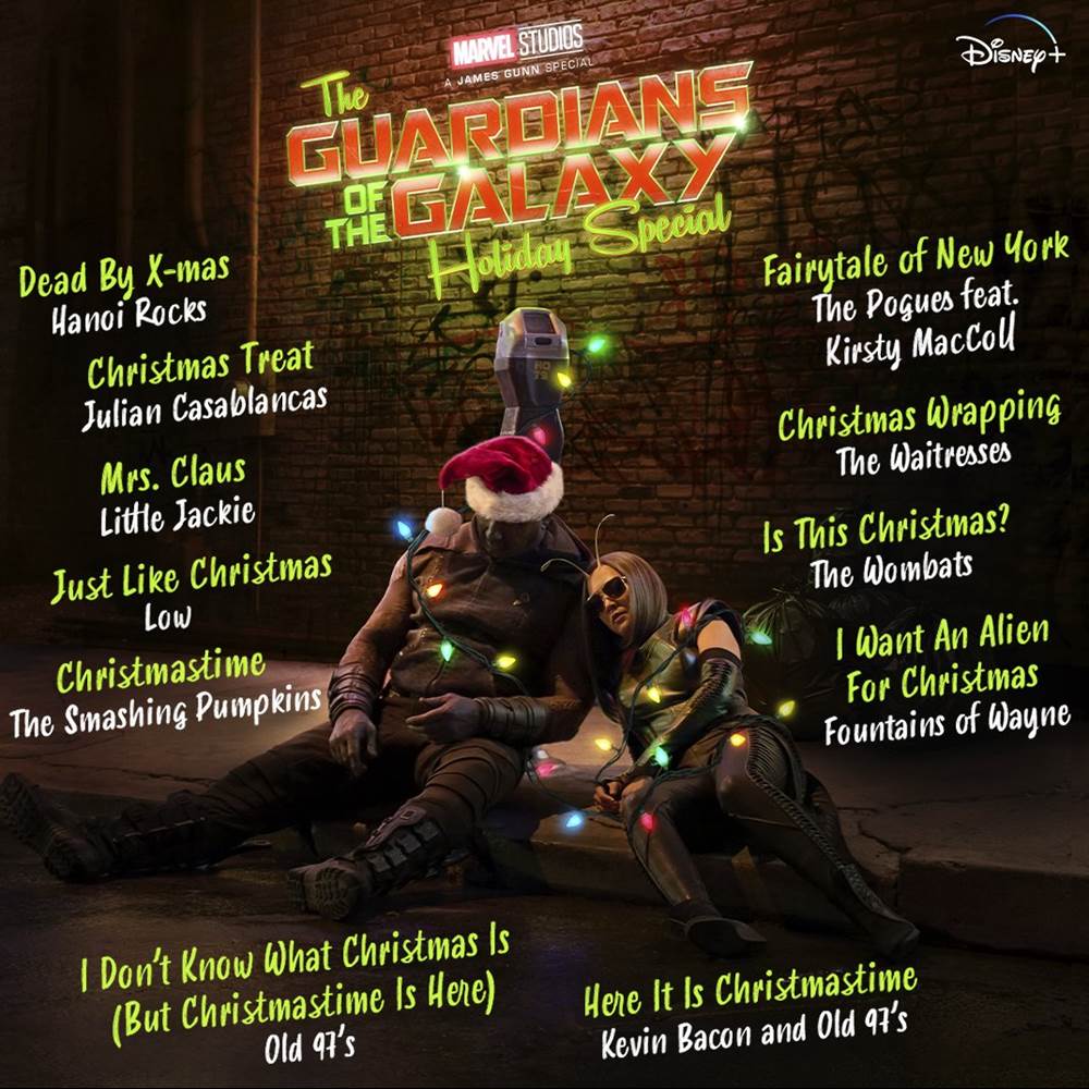 guardians of the galaxy soundtrack list