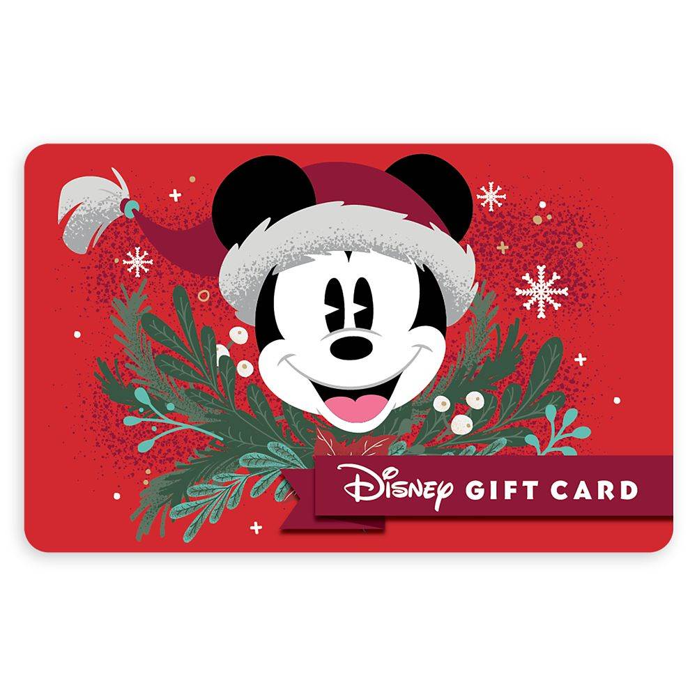 Disney Releases New Christmas Gift Card Designs – Including Some