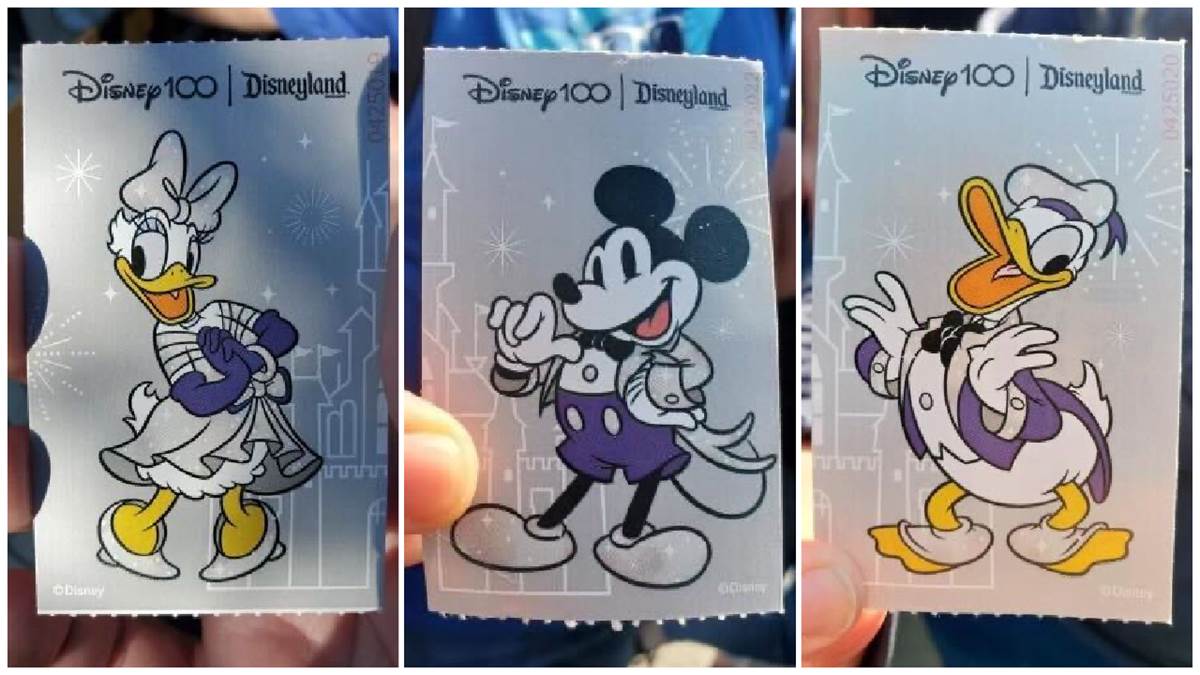 Automatisering rundvlees speler New Platinum Character Tickets Come to Disneyland for Disney100 Celebration  - LaughingPlace.com