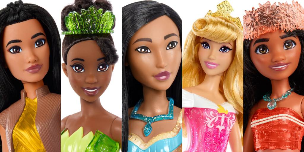 New Wave of Disney Princess Dolls from Mattel Available for PreOrder