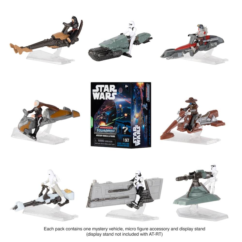 Star Wars Micro Galaxy Squadron Wave III Vehicles Launching May 2023