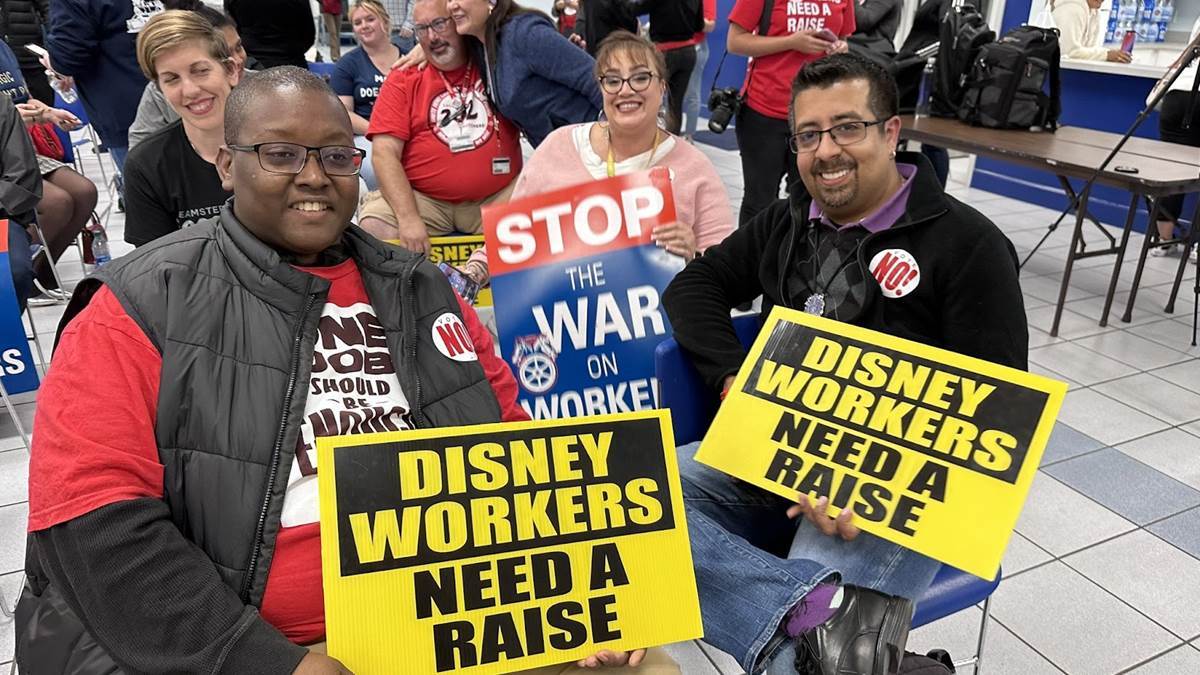 Disney World Largest Union Group Approves New Contract