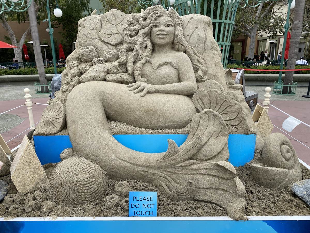 Disney Earth Sand Sculpture - Photo 1 of 2