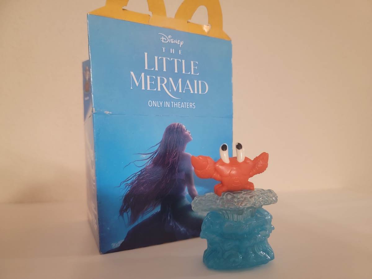 Mcdonald S The Little Mermaid Happy Meal Toys Walt Di