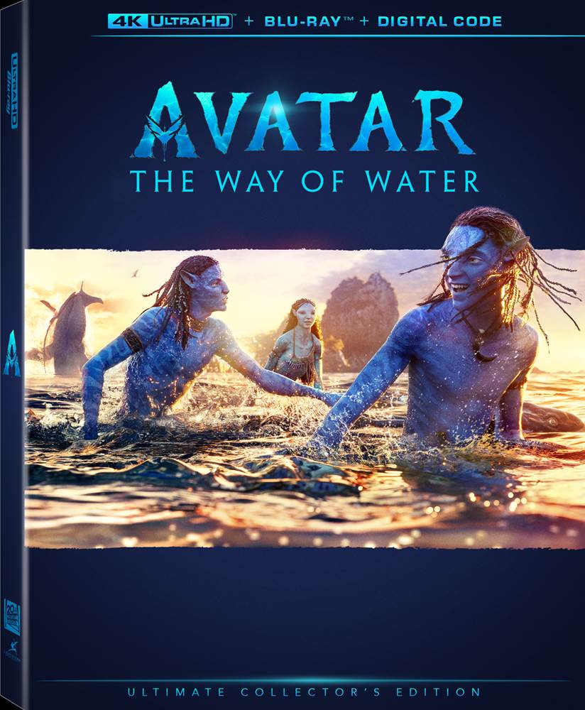Avatar: The Way of Water Steelbook 4K UHD + Blu Ray + Bonus Blu Ray 
