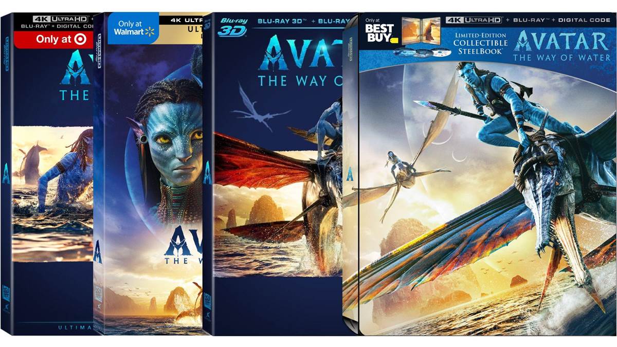 Avatar: The Way of Water 4K and 3D Blu-ray Release Date and