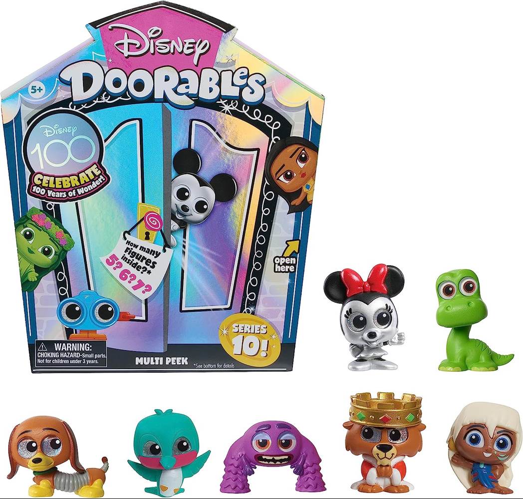 Disney Doorables Series 10 Celebrates Disney100 with Oliver and Company,  Robin Hood, Atlantis, Emperor's New Groove, and More! 