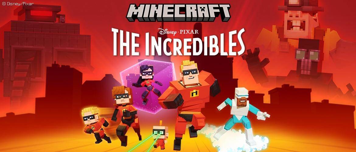 Disney Pixars The Incredibles Comes To Minecraft