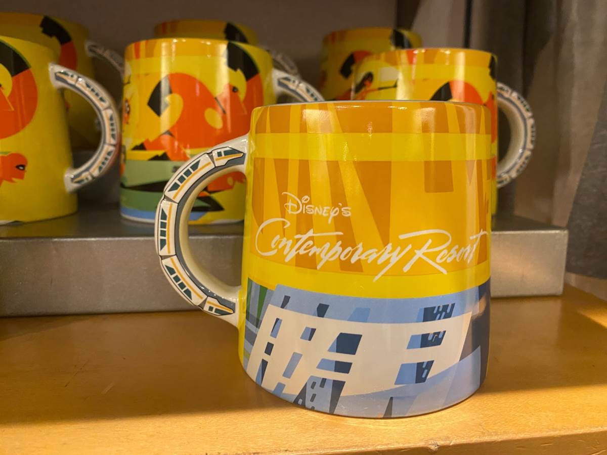Disney Parks WDW Contemporary Resort Incredibles Coffee Mug Cup