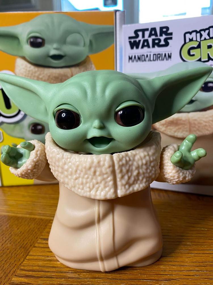Figurine Disney Star Wars The Mandalorian Mixin' Moods Grogu