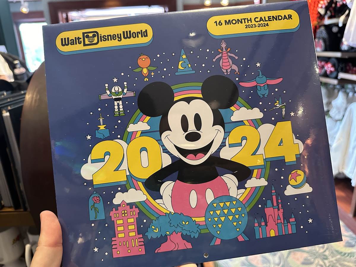 2024 Walt Disney World Calendar Appears Throughout Resort For Purchase