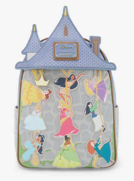 Loungefly Disney Princess Ornate Floral Group Portrait Mini Backpack -  BoxLunch Exclusive