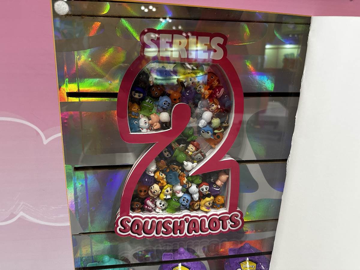 Sneek peek at Disney doorables series 11 and squish a lots series 2! #, Squishy Toys