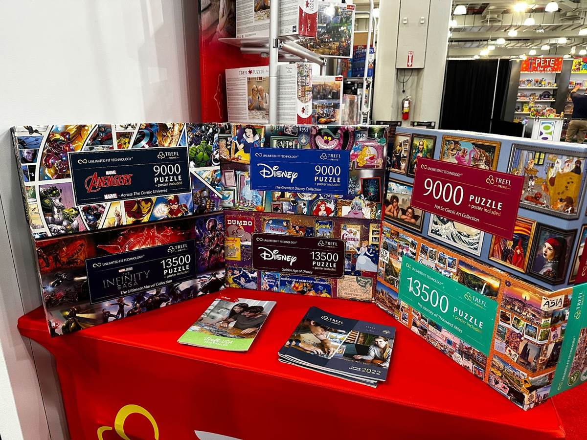 Toy Fair 2023: Trefl Disney, Star Wars, and Marvel Puzzles with