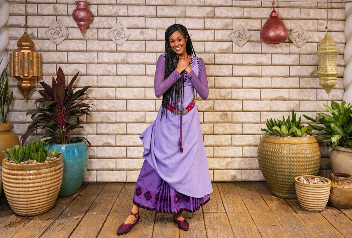 Asha from 'Wish' now meeting guests at Walt Disney World