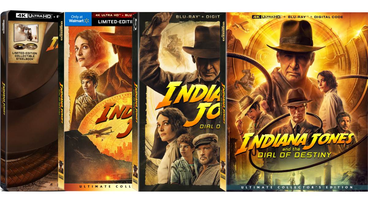Indiana Jones: 4-movie Collection, 4K Ultra HD Blu-ray, Free shipping  over £20