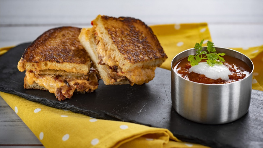 Tomato Soup with Grilled Cheese, EPCOT International Festival of the Arts