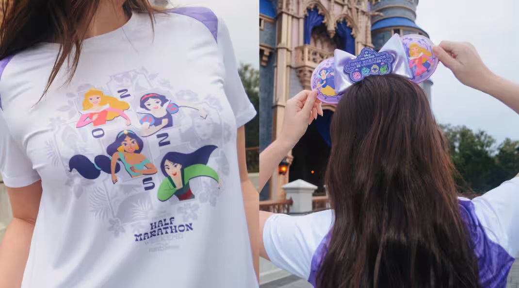 runDisney Reveals Magical Merchandise for the 2025 Disney Princess Half